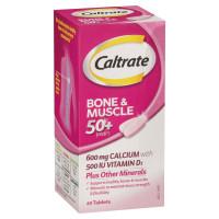 Caltrate Bone and Muscle 50 Plus Years 60 Tablets