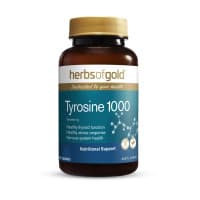 Herbs of Gold Tyrosine 1000 60 Tablets