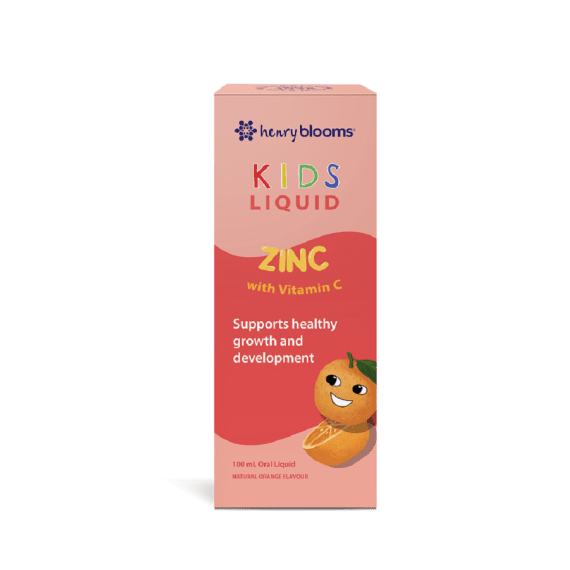 Buy Henry Blooms Kids Liquid Zinc With Vitamin C 100ml Online