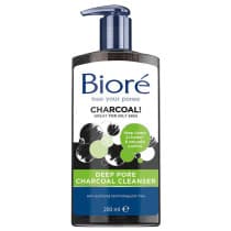 Biore Deep Pore Charcoal Cleanser 200ml