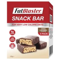 Naturopathica Fatblaster Choc Caramel Crunch Bar 5 x 30g