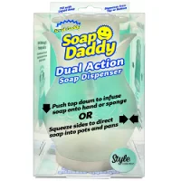 Soap Daddy Style Collection Dual Action Soap Dispenser
