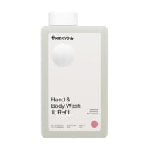 Thank You Hand and Body Wash Botanical Geranium Rose and Wood Refill 1L