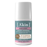 Akin Rose and Mint Deodorant Roll On 65ml