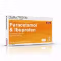 Pharmacy Action Paracetamol and Ibuprofen Pain Relief Tab X 12