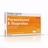 Pharmacy Action Paracetamol and Ibuprofen Pain Relief Tab X 12
