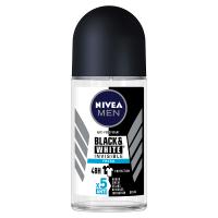 Nivea Men Black and White Invisible Fresh Anti perspirant Roll On Deodorant 50ml