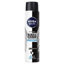 Nivea for Men Deodorant Aerosol Black and White Fresh 250ml