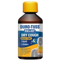 Duro Tuss Relief Dry Cough Night Liquid 200ml