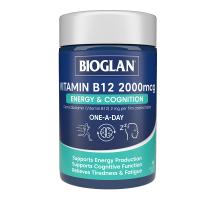 Bioglan Vitamin B12 2000mcg Energy and Cognition 90 Tablets