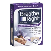 Breathe Right Nasal Strips Calming Lavender 26 Pack