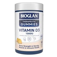 Bioglan Therapeutic Gummies Vitamin D3 1000IU 120 Gummies