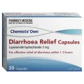 Chemists Own Diarrhoea Relief Capsules 20