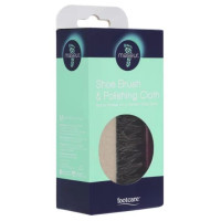 Maseur Footcare Professional Shoe Brush and Cloth