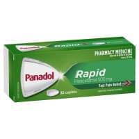 Panadol Rapid Cap 500mg 32 Caplets S2