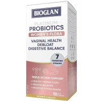 Bioglan Platinum Probiotics Womens Flora 50 Capsules