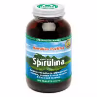 Green Nutritionals Hawaiian Pacifica Spirulina 100 Tablets