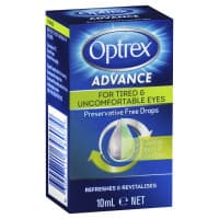 Optrex Advance For Tired Preservative Free Eye Drops 10ml