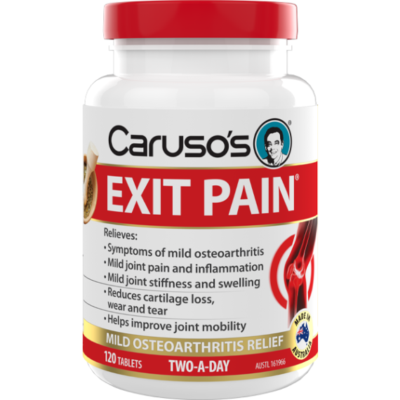 Carusos Exit Pain 120 Tablets