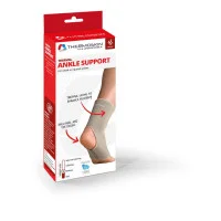 Thermoskin Thermal Ankle Support Black Large