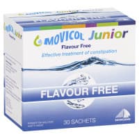 Movicol Junior Flavour Free 30 Sachets