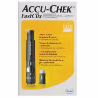 Accu Chek FastClix Lancing Device Kit
