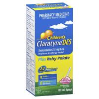 Claratyne DES Hayfever and Allergy Relief Bubblegum Syrup for Kids 100ml