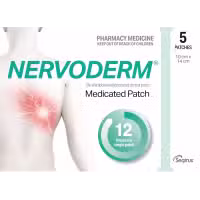 Nervoderm Medicated Patch 5 Pack