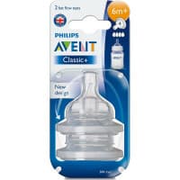 Avent Anti colic Fast Flow Teat 6m Plus 2 Pack