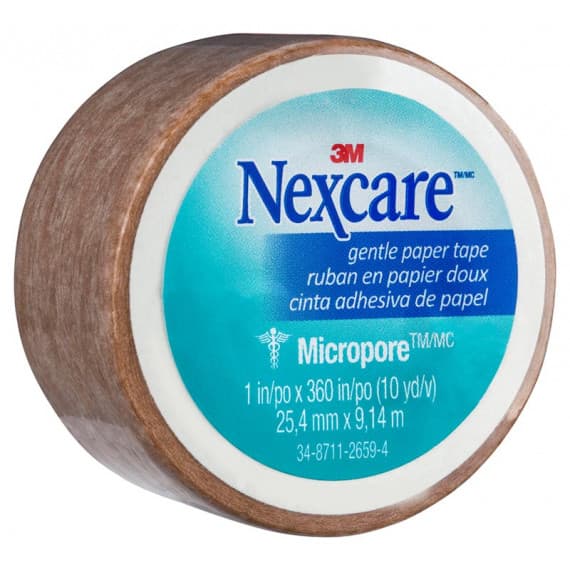 Nexcare Micropore First Aid Tape 25mm x 9.1m Tan