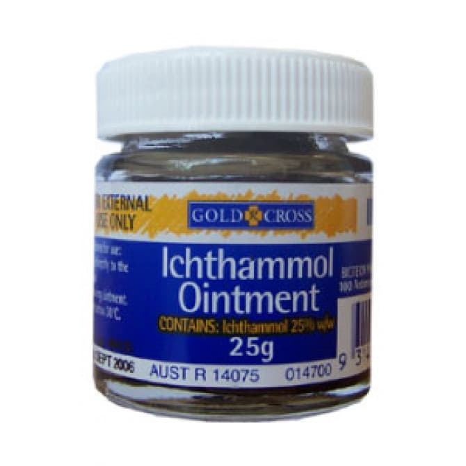 Buy Gold Cross Ichthammol Ointment 25g Online Chempro Chemists