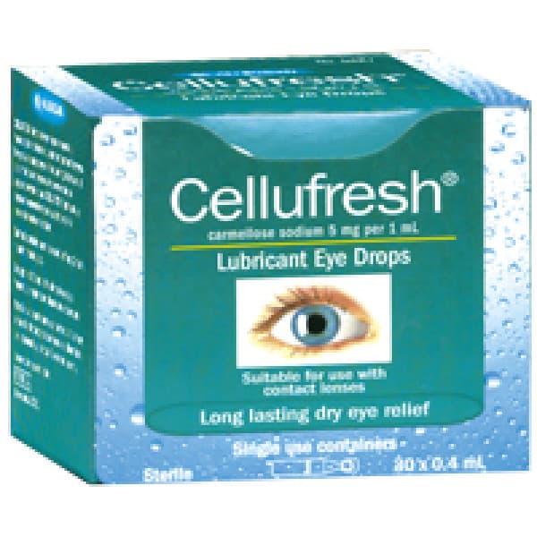 Buy Cellufresh Eye Drops 30 X 0.4ml Online Chempro Chemists