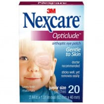 Nexcare Opticlude Orthoptic Eye Patch Junior 20 Pack
