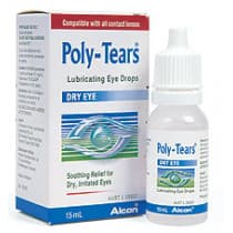 Poly Tears Dry Eye Drops 15ml