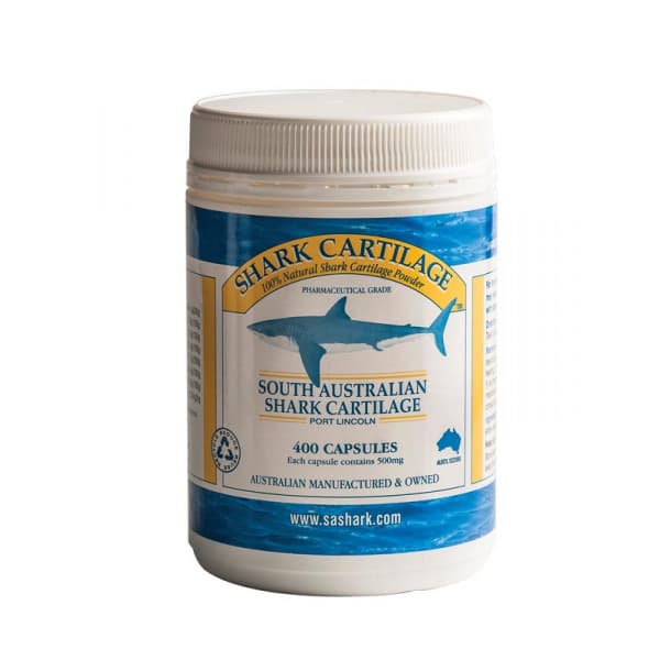 Buy Shark Cartilage 500mg 400 Capsules Online | Chempro Chemists