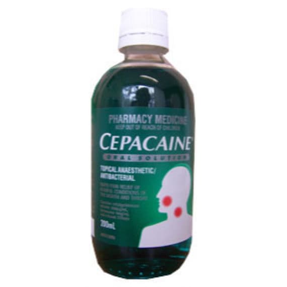 Buy Cepacaine Oral Solution 200ml Online Chempro Chemists
