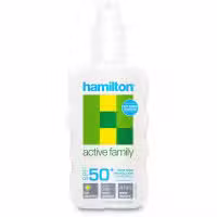 Hamilton Active Family Sunscreen SPF50 Plus Spray 200ml