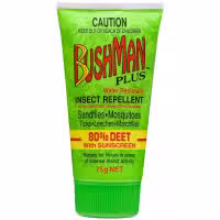 Bushman Plus Water Resistant Insect Repellent Gel With Sunscreen 75g
