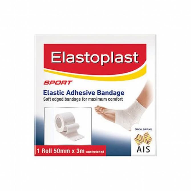 Buy Elastoplast Sport Elastic Adhesive Bandage 50mm x 3m Online