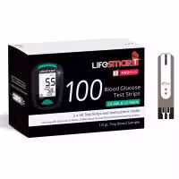 LifeSmart Two Plus Blood Glucose Test Strips 100 Pack