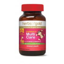 Herbs of Gold Childrens Multi Care 60 Tablets