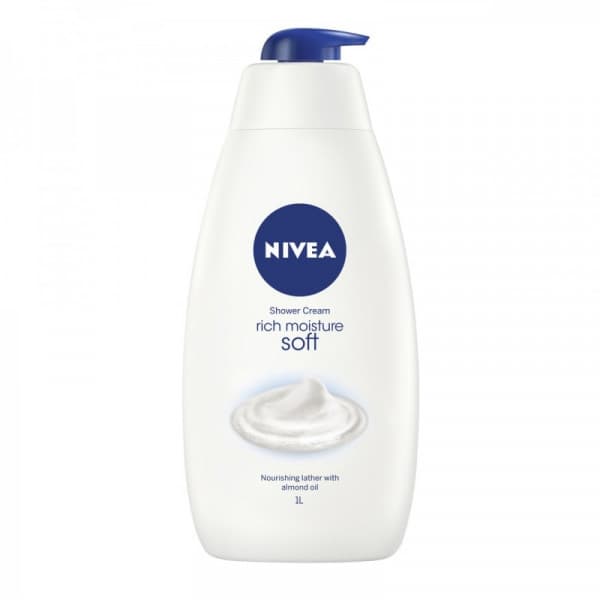 Buy Nivea Shower Cream Rich Moisture Soft 1L Online Chempro Chemists