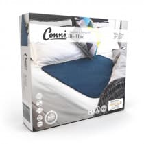 Conni Reusable Bed Pad 85 x 95cm Teal Blue