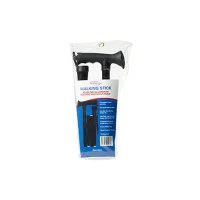 Surgipack Walking Stick Adjustable Folding Black