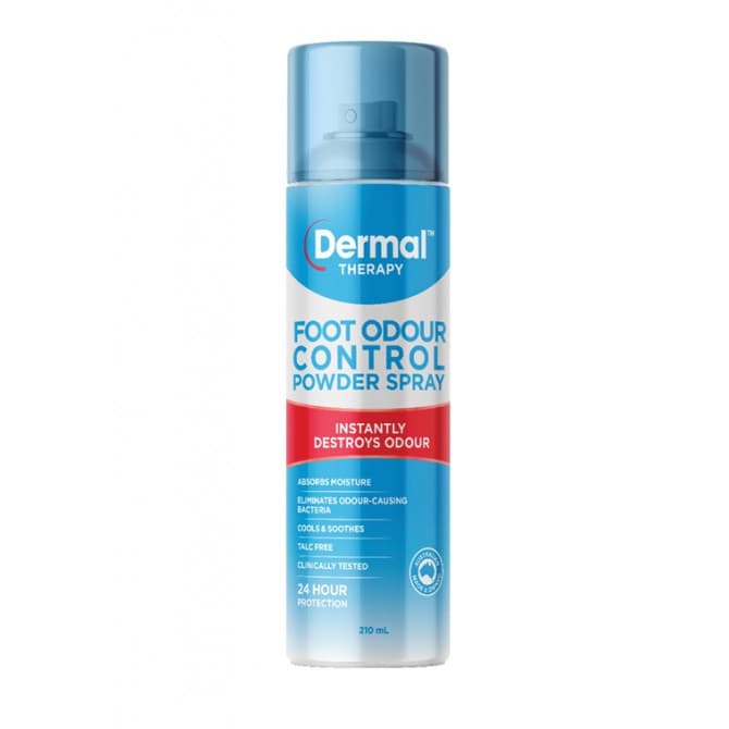 Buy Dermal Therapy Foot Odour Control Spray 210ml Online Chempro Chemists