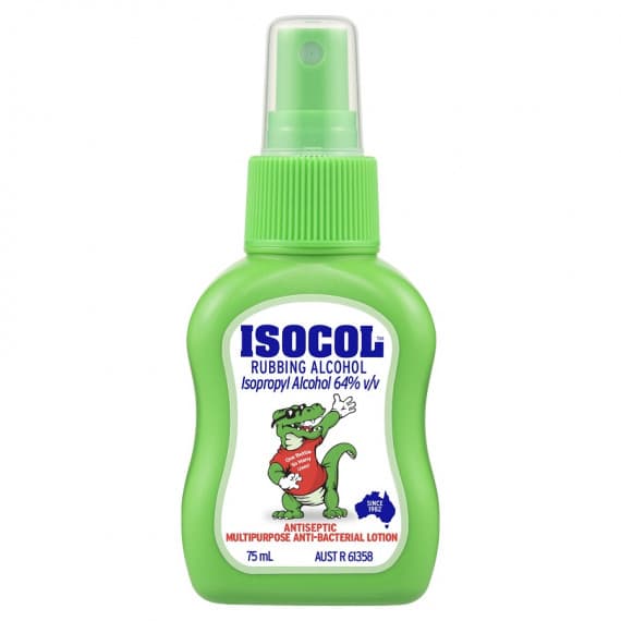 Buy Isocol Rubbing Alcohol Spray 75ml Online Chempro Chemists