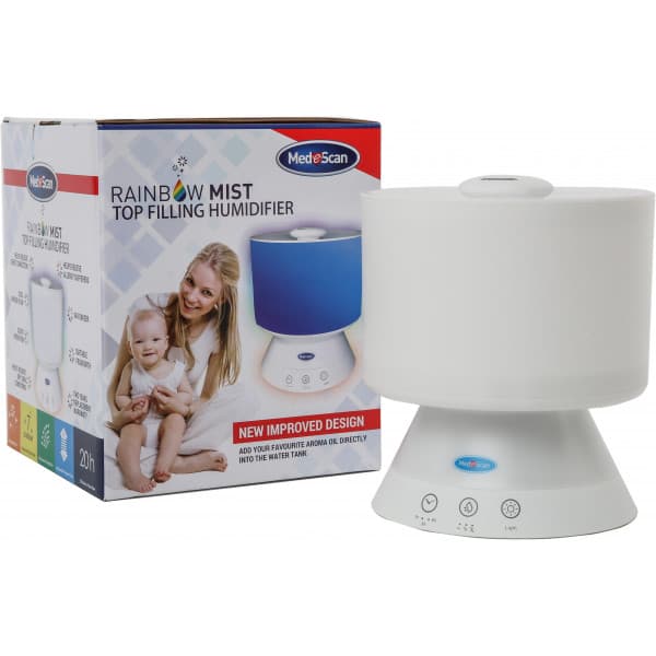 Buy Medescan Rainbow Mist Top Filling Humidifier Online Chempro Chemists