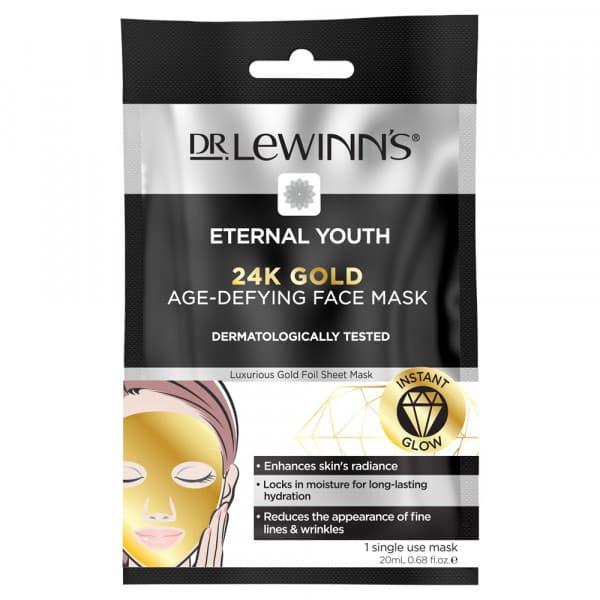 Buy Dr. Lewinn's Eternal youth 24K Gold AgeDefying Face Mask 1 Pack