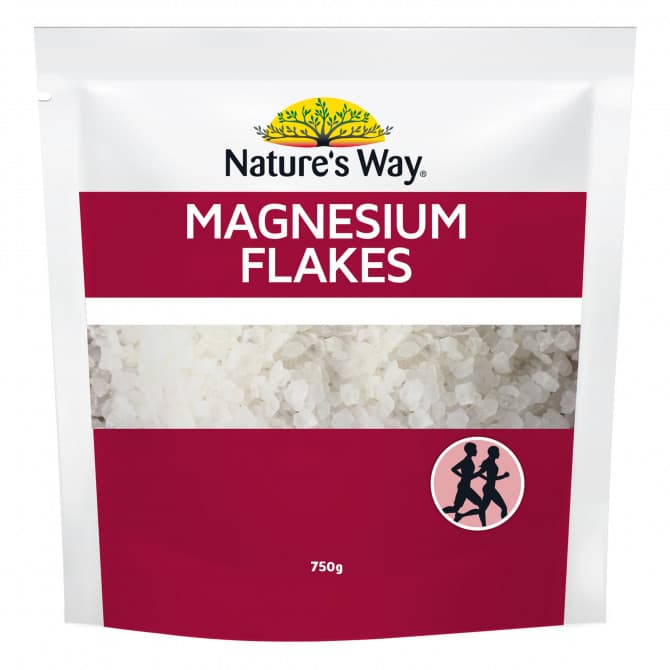 Buy Natures Way Magnesium Flakes 750g Online Chempro Chemists