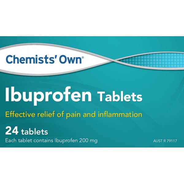 Buy Chemists Own Ibuprofen 200mg 24 Tablets Online